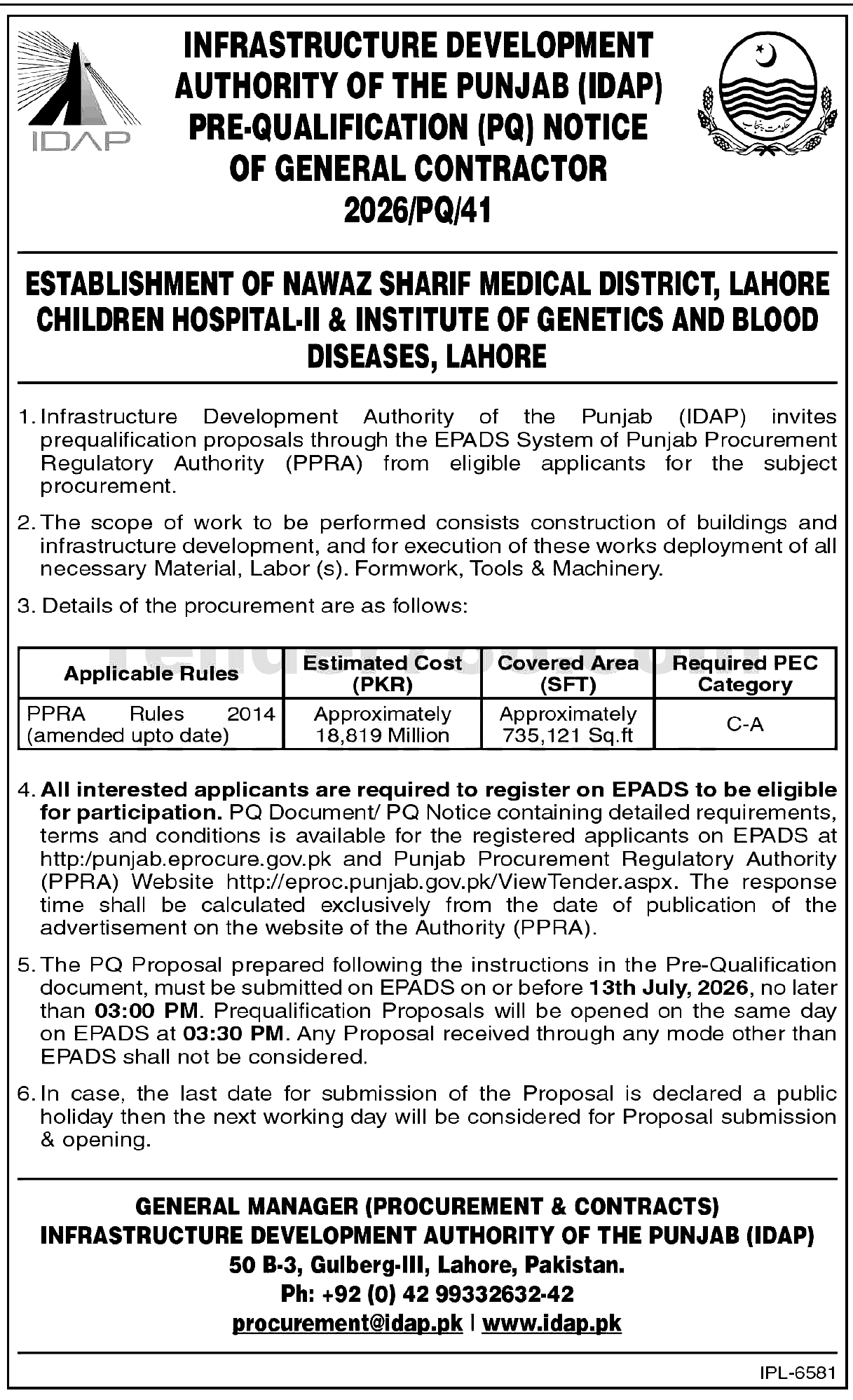 Tender Document