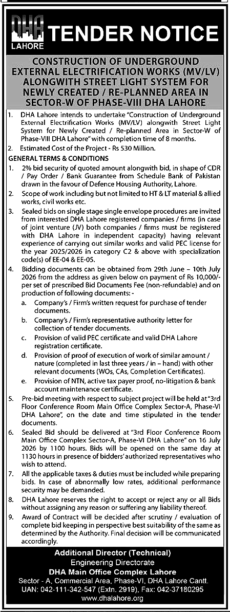 Tender Document
