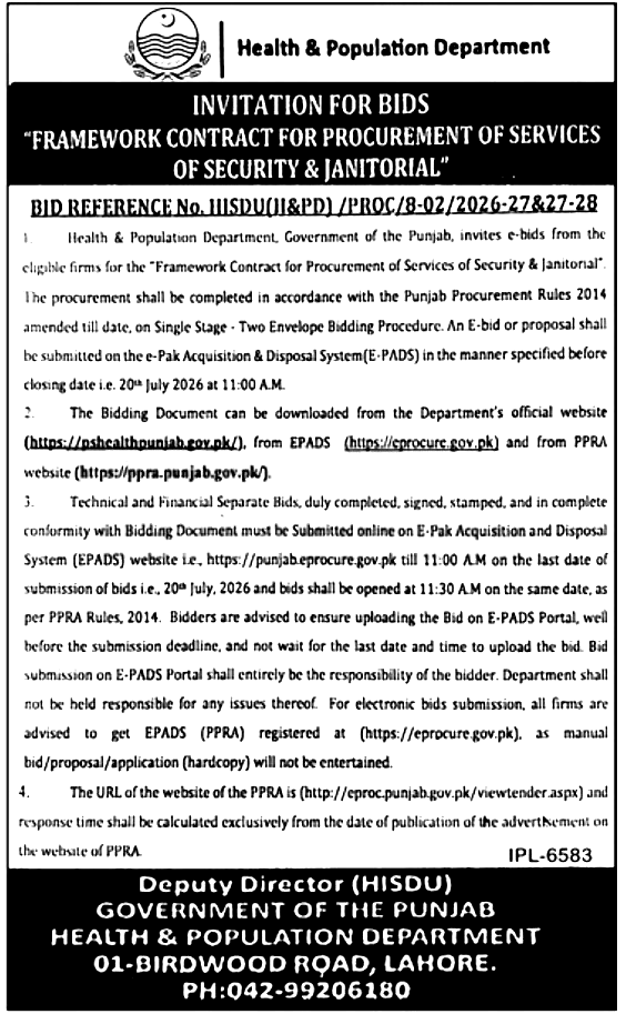 Tender Document