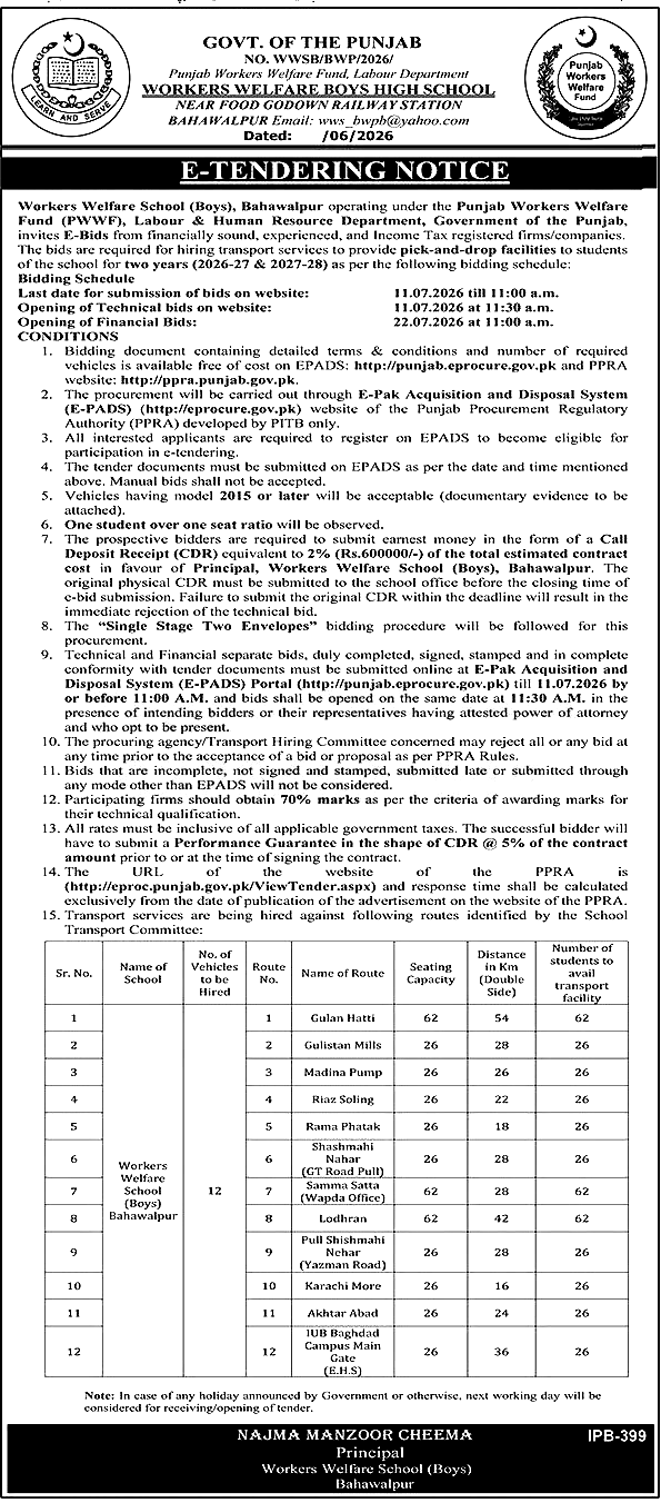 Tender Document