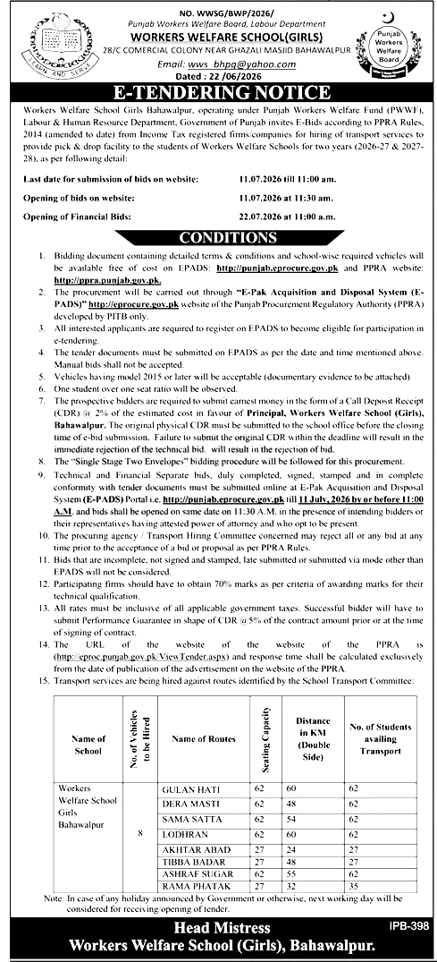 Tender Document