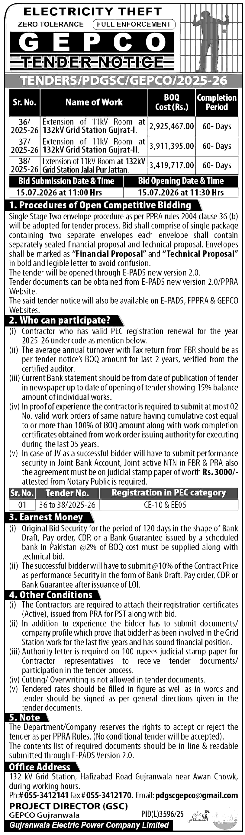Tender Document