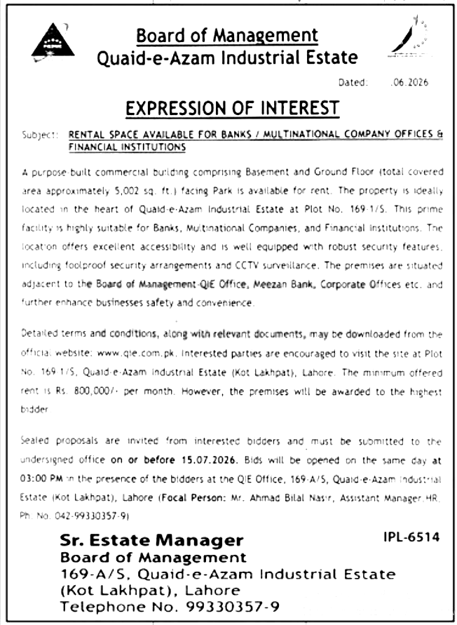 Tender Document