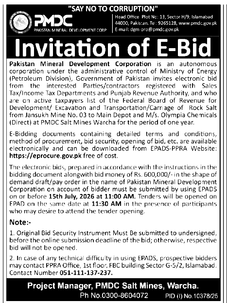 Tender Document