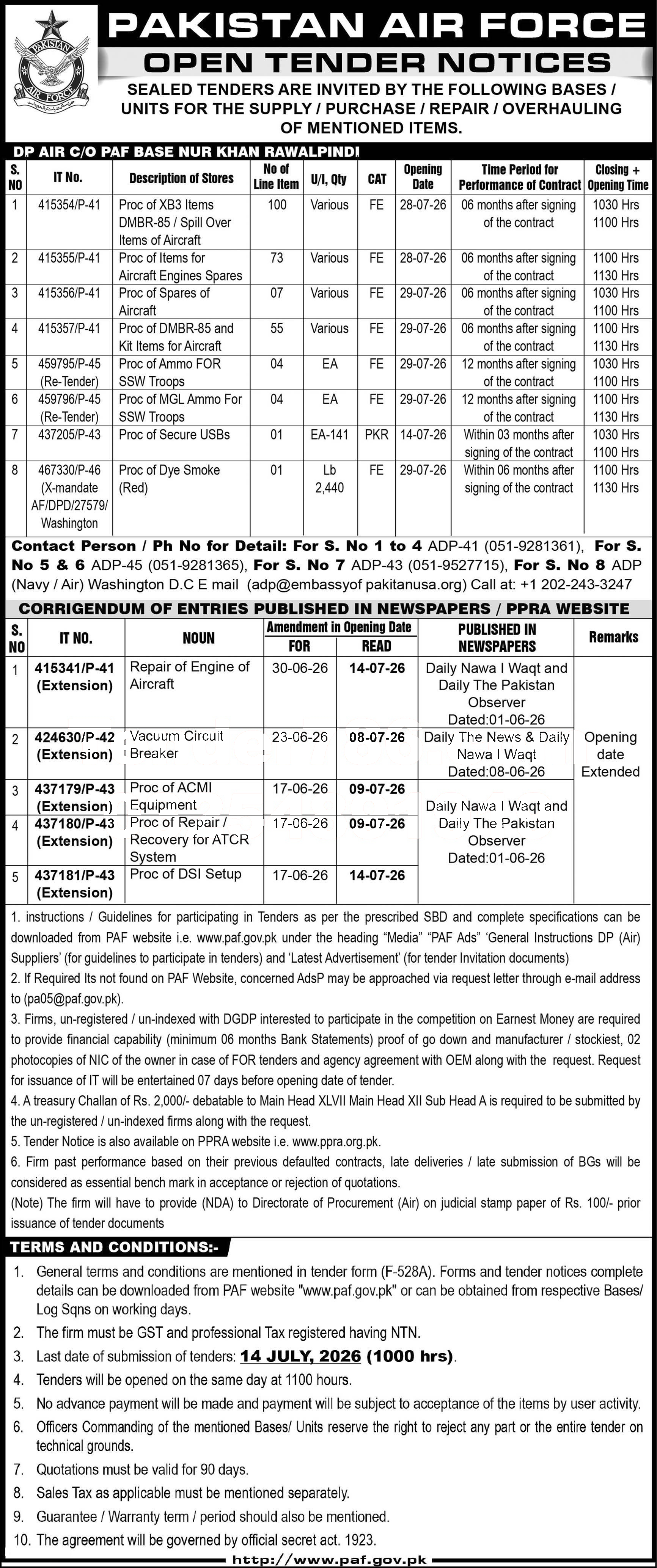 Tender Document