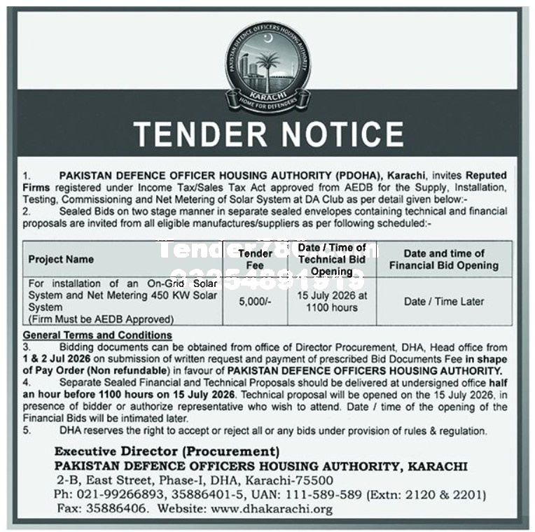 Tender Document