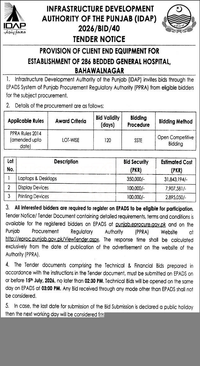 Tender Document