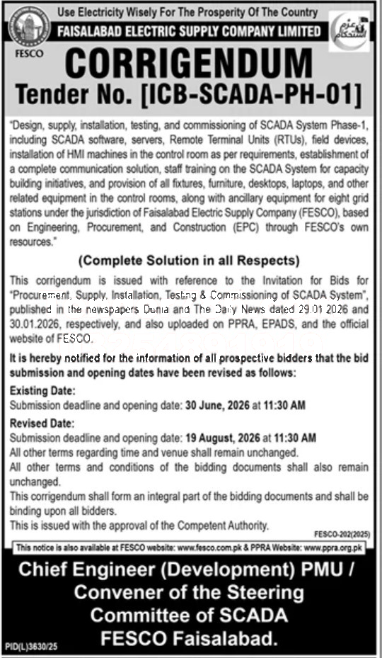 Tender Document