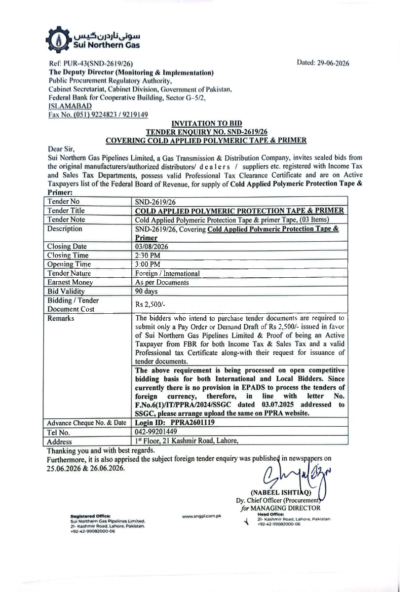 Tender Document