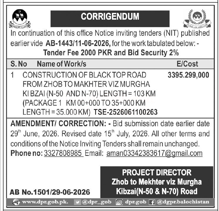 Tender Document