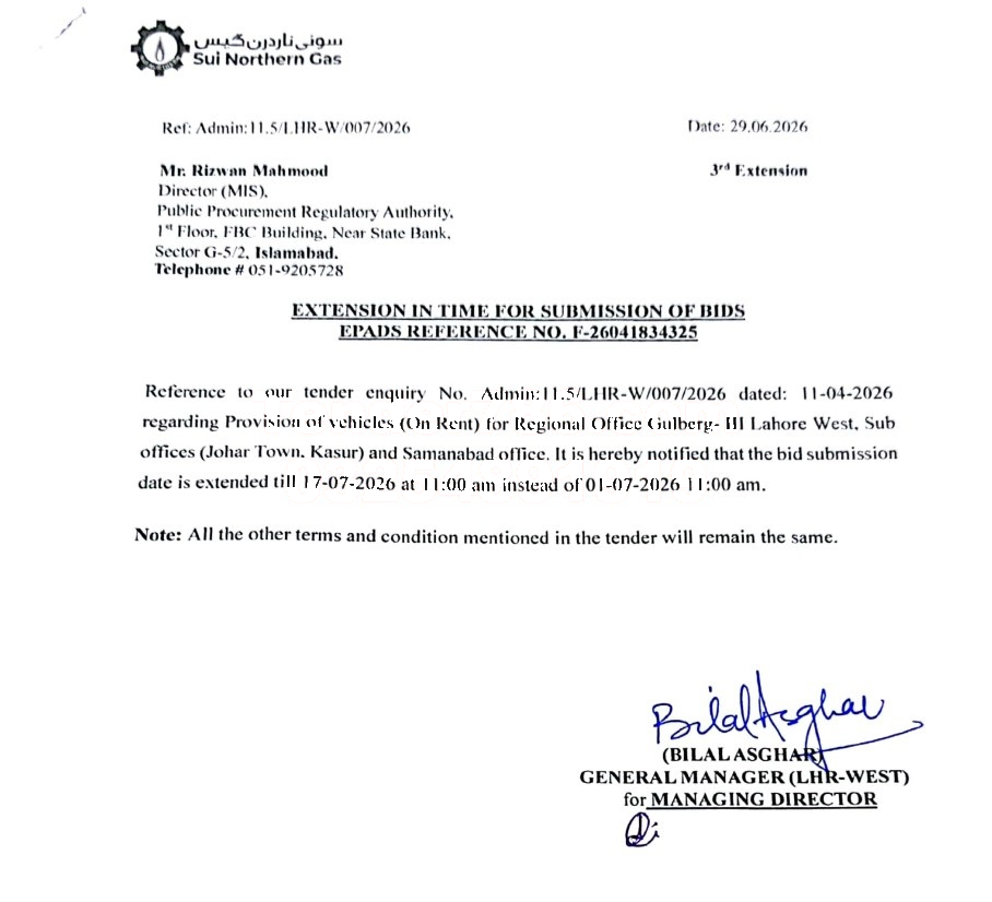 Tender Document