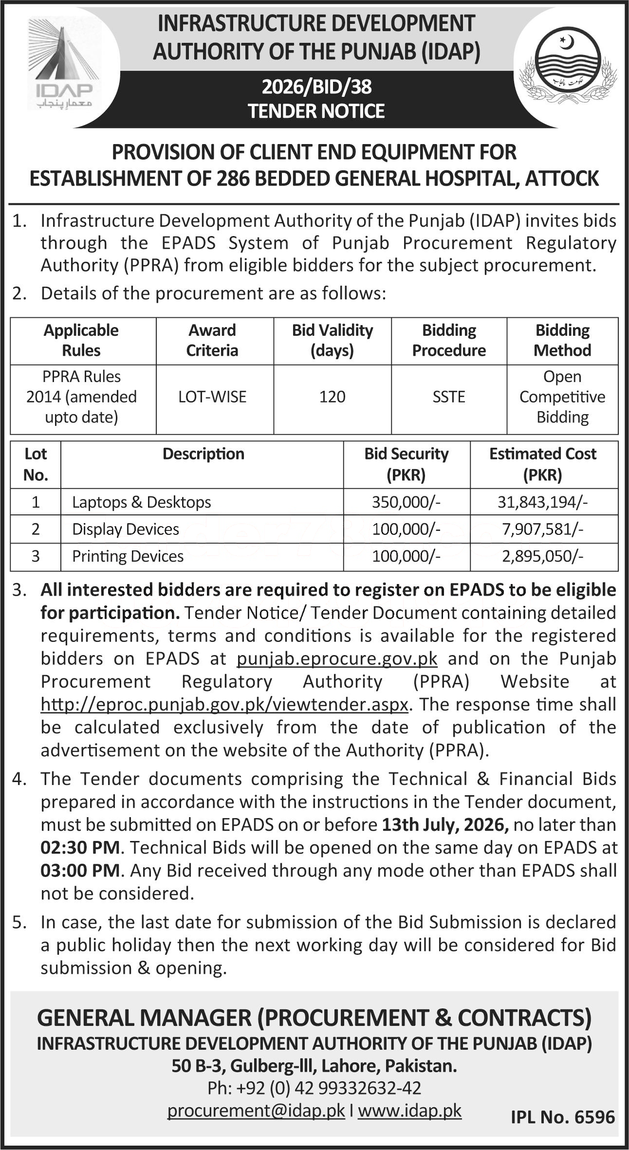 Tender Document