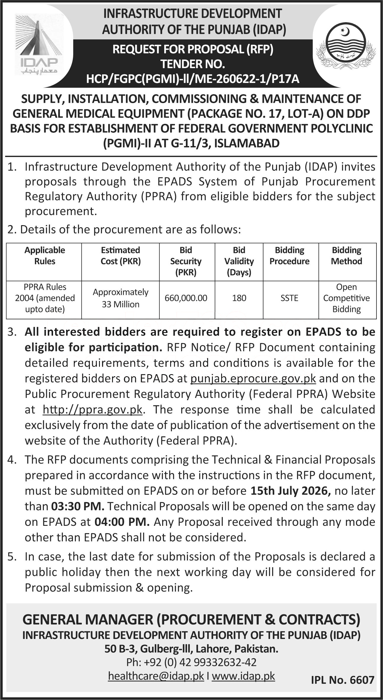Tender Document
