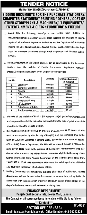 Tender Document