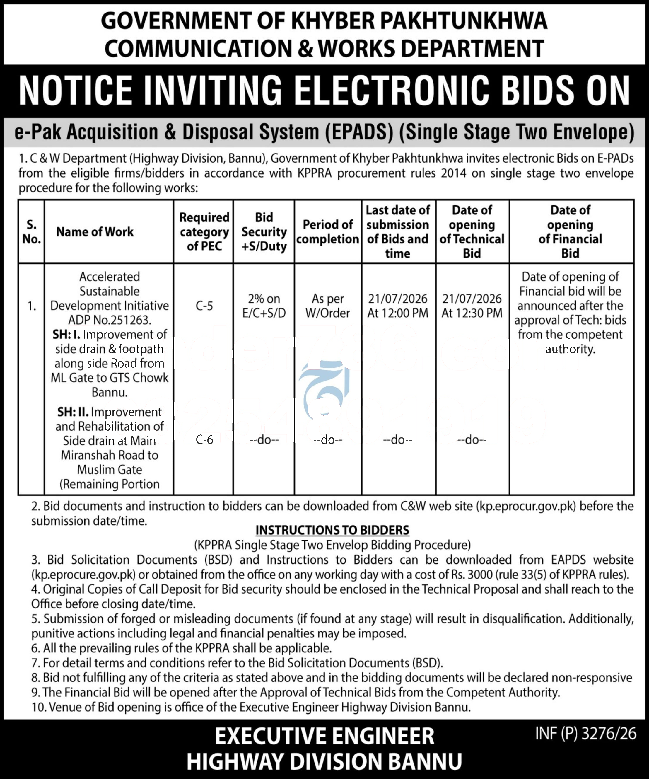 Tender Document