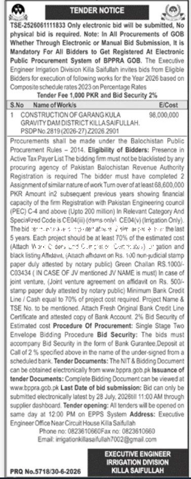 Tender Document