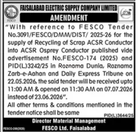 Tender Document