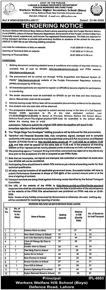 Tender Document