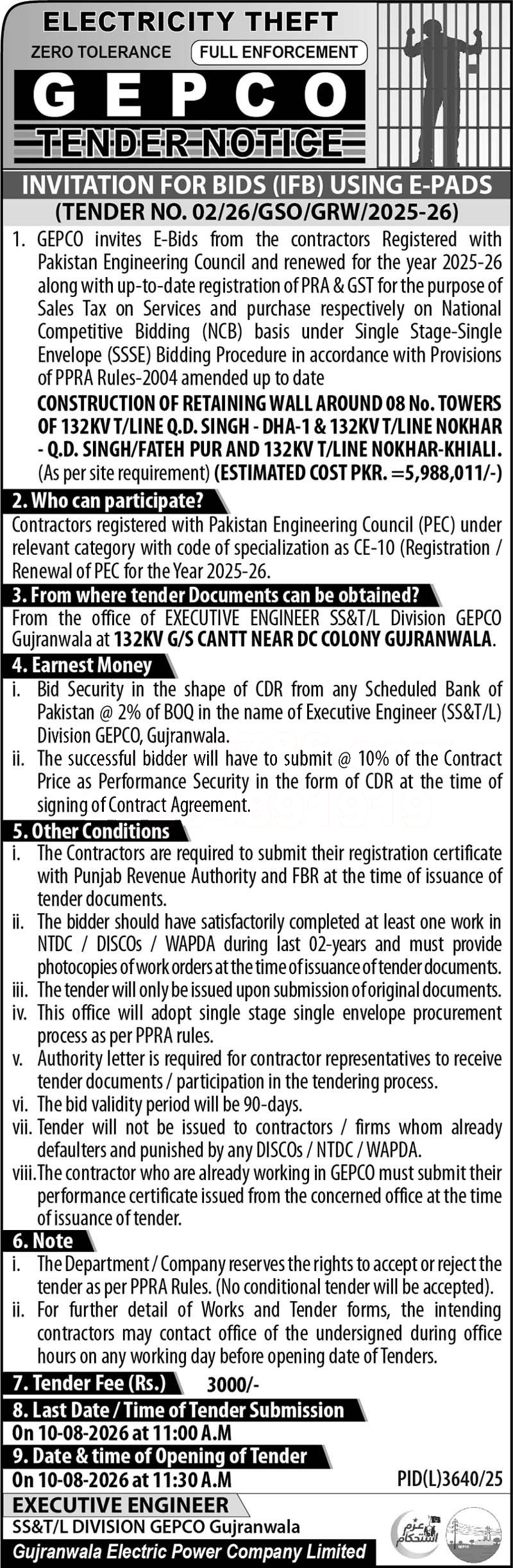 Tender Document