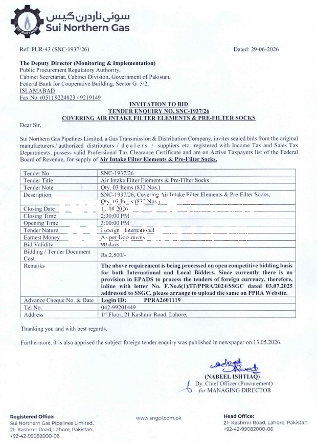 Tender Document