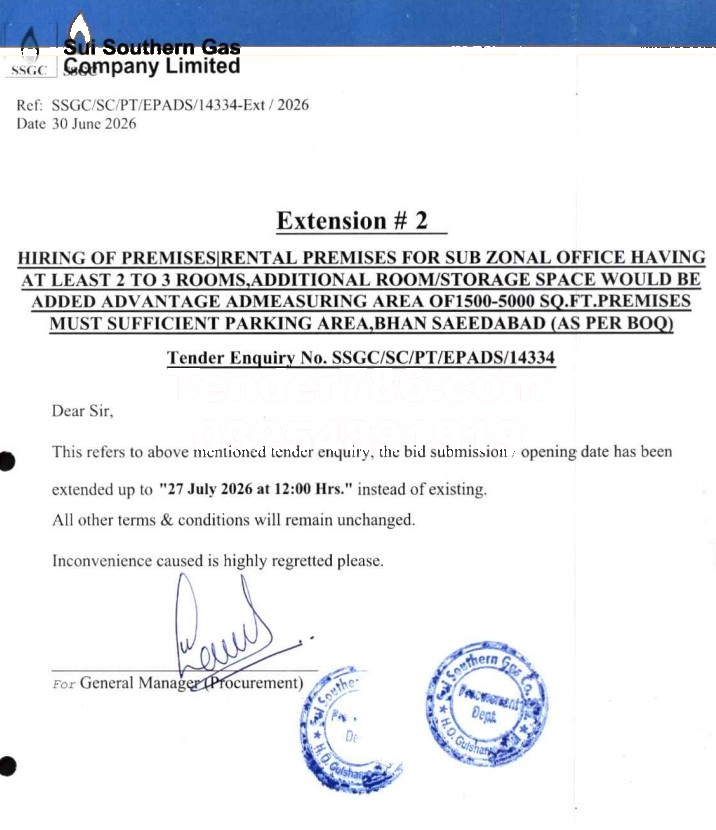 Tender Document