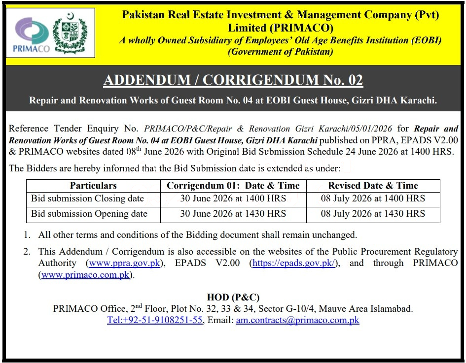Tender Document