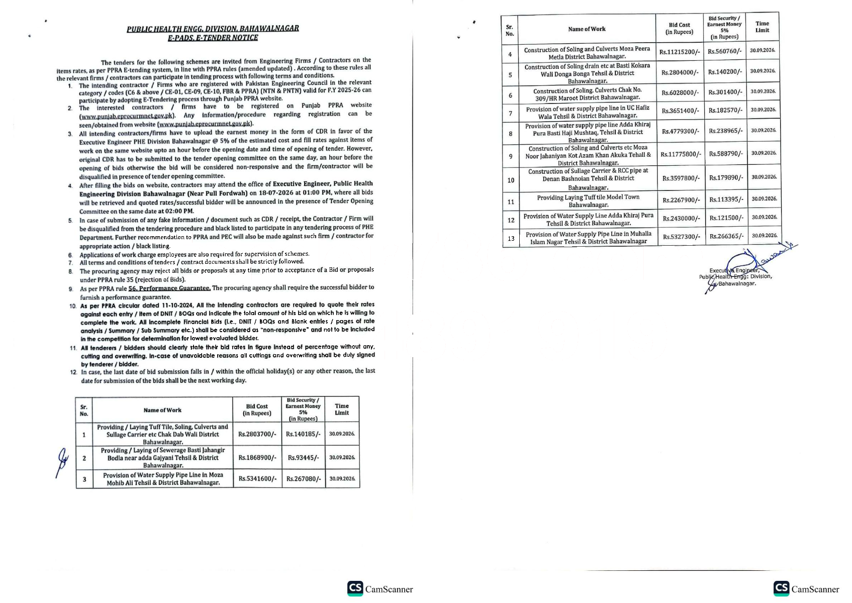 Tender Document