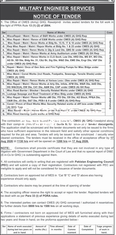 Tender Document