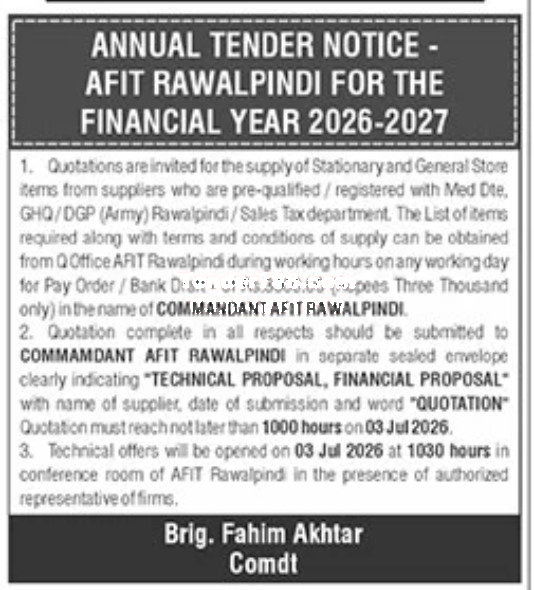 Tender Document
