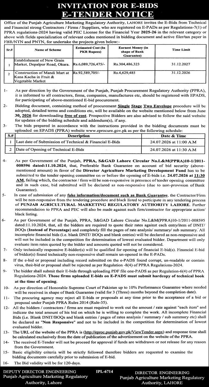Tender Document