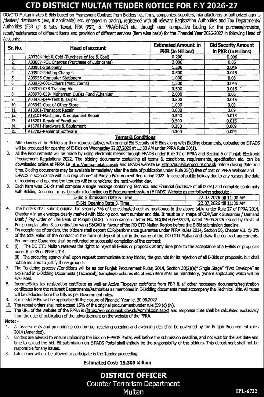 Tender Document