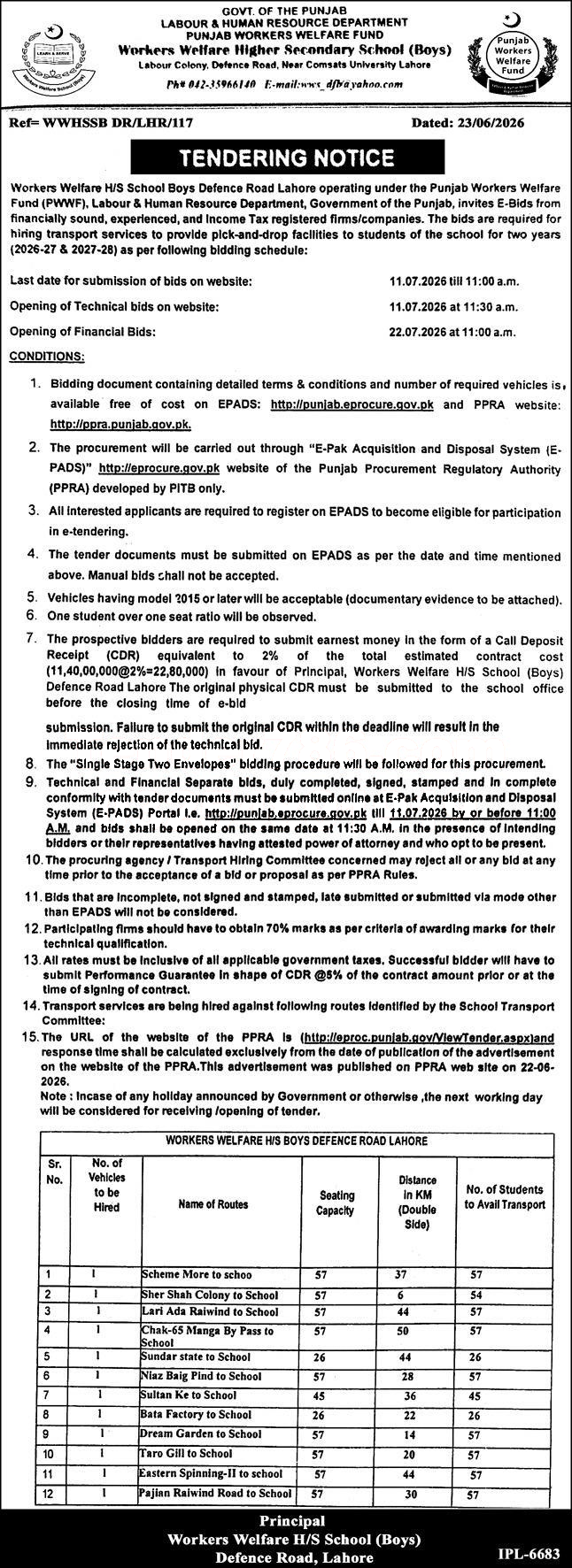 Tender Document