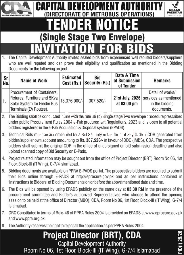 Tender Document