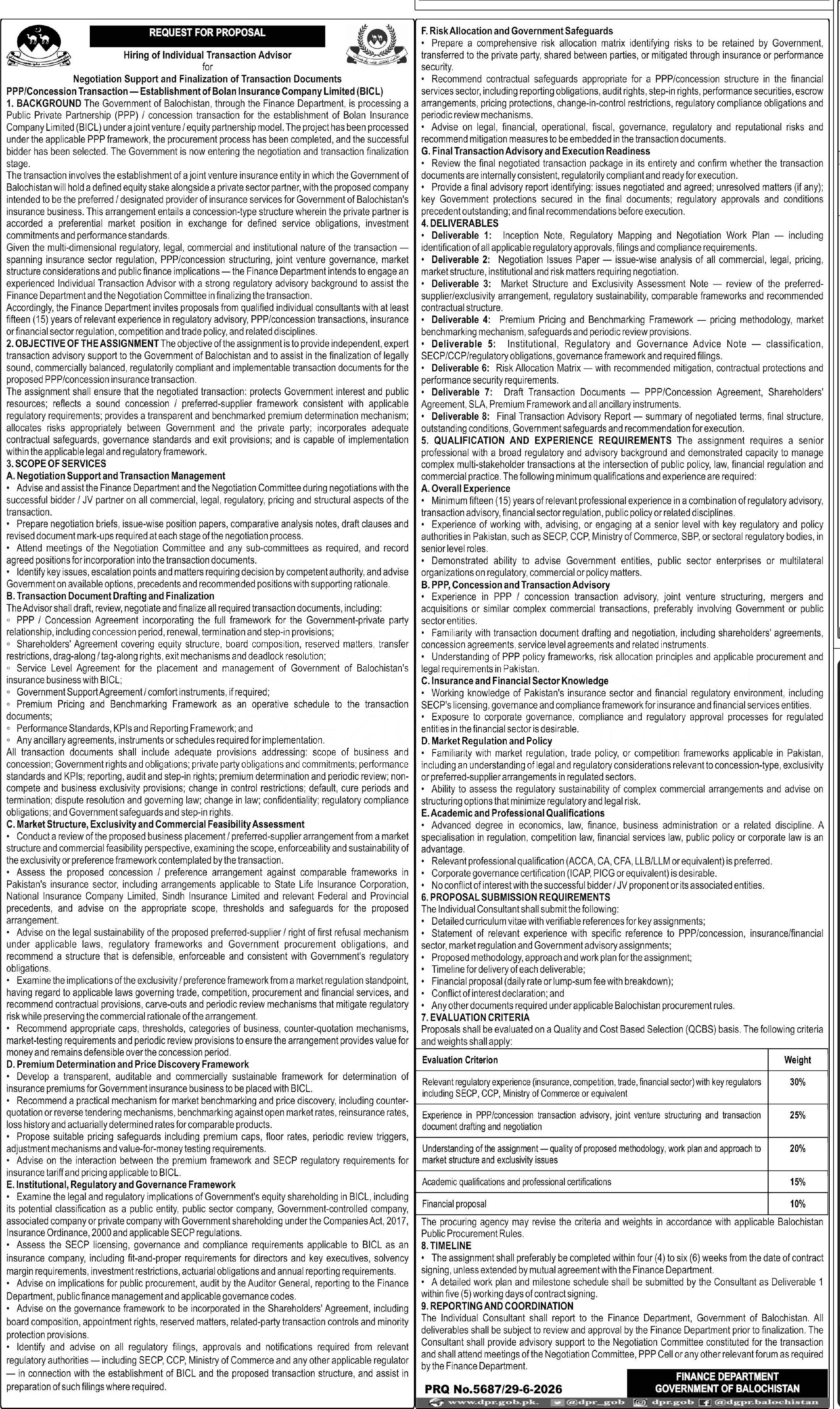 Tender Document