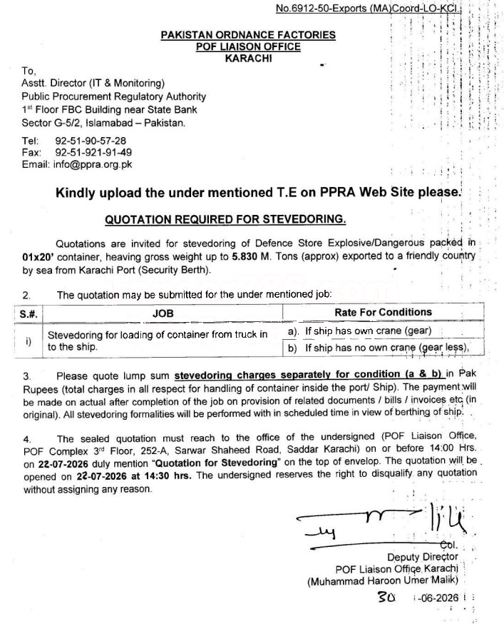 Tender Document