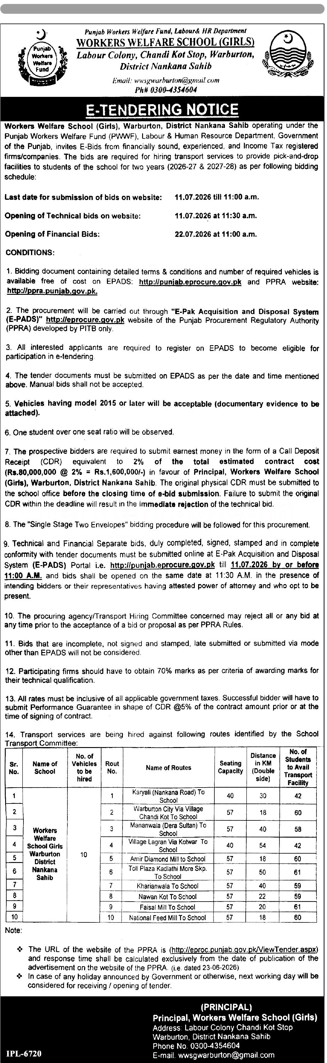 Tender Document