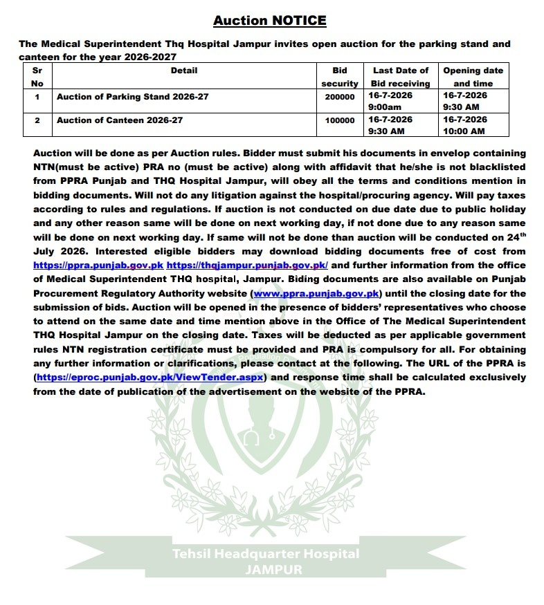 Tender Document