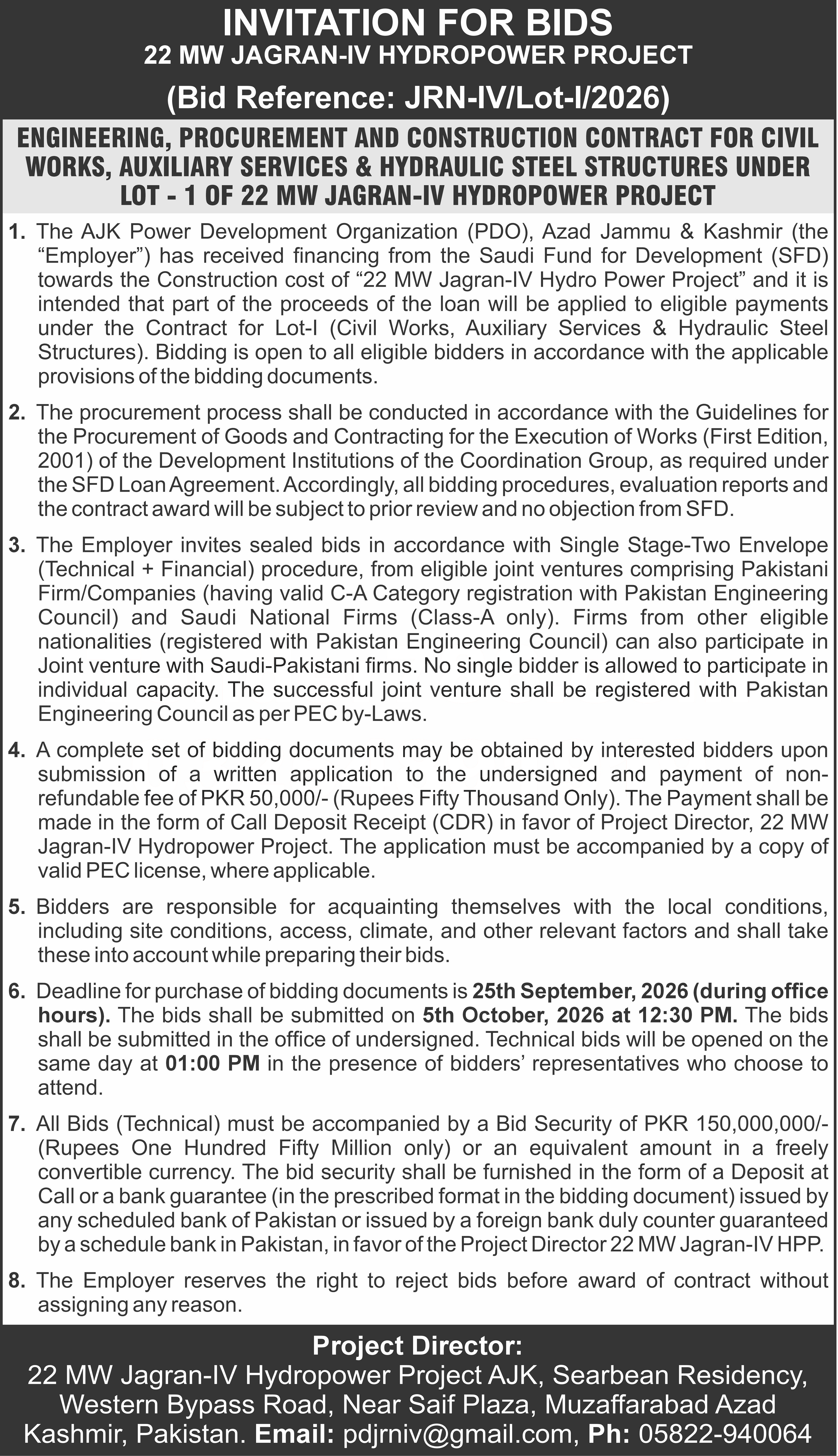 Tender Document