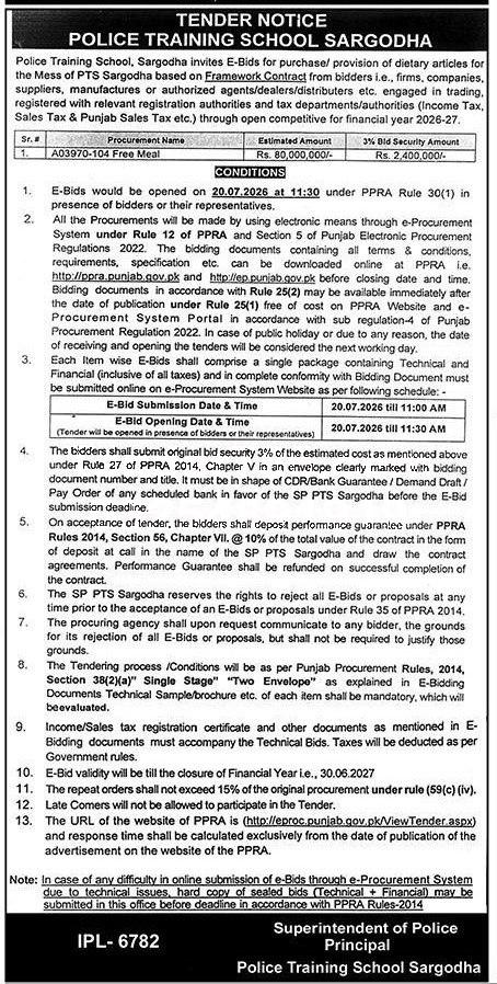 Tender Document