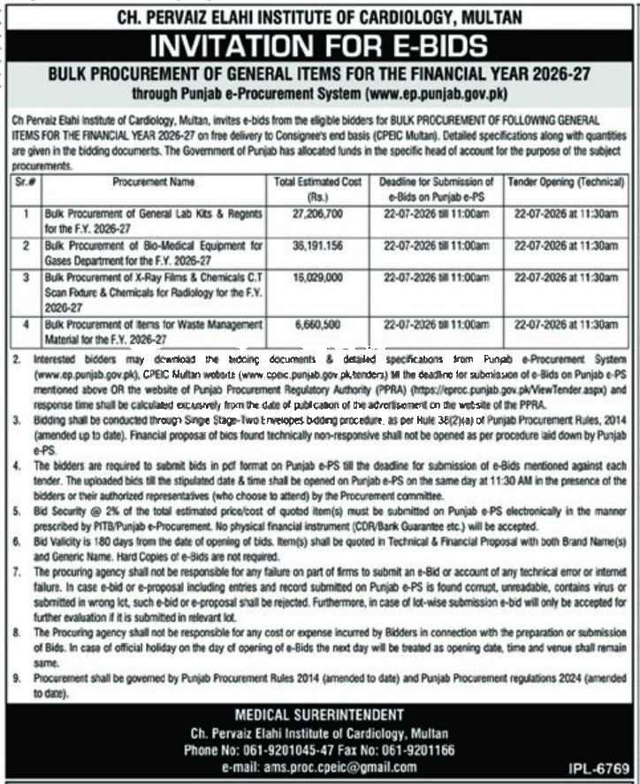Tender Document
