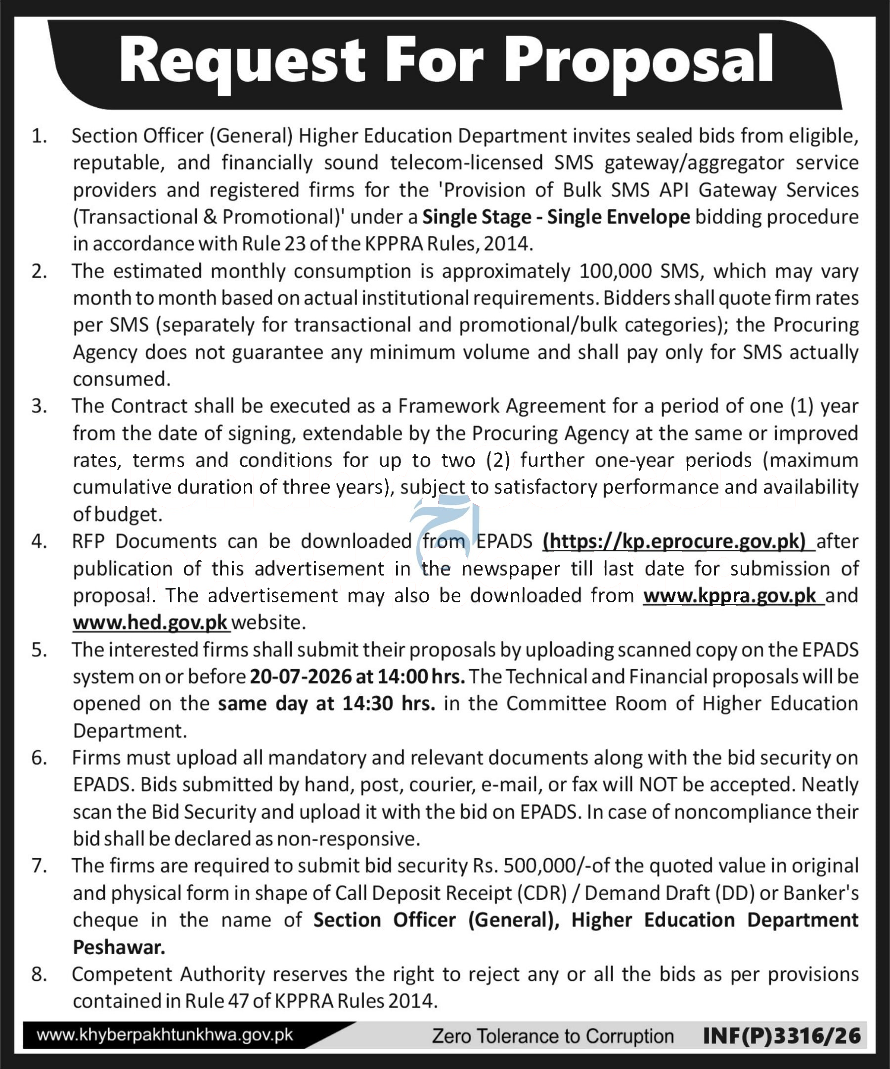 Tender Document