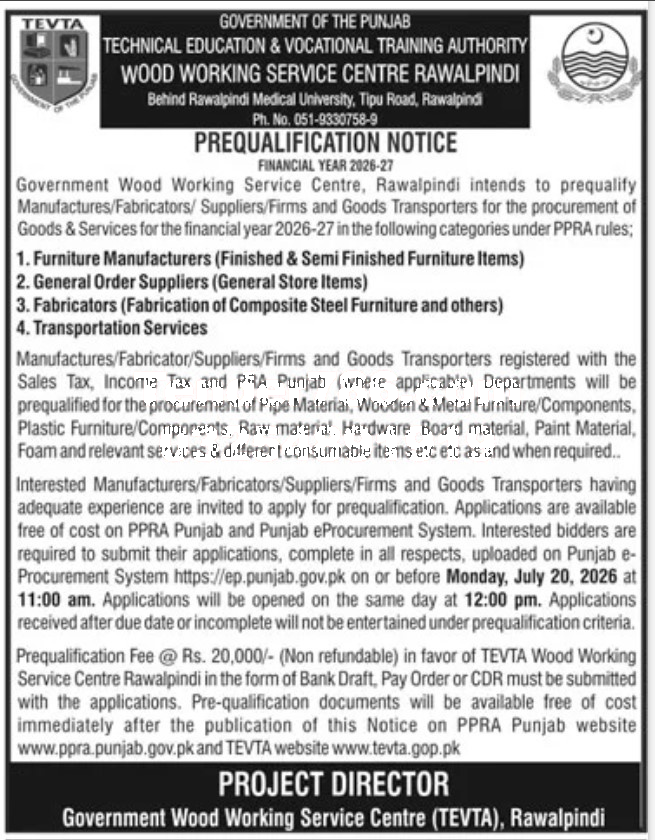 Tender Document