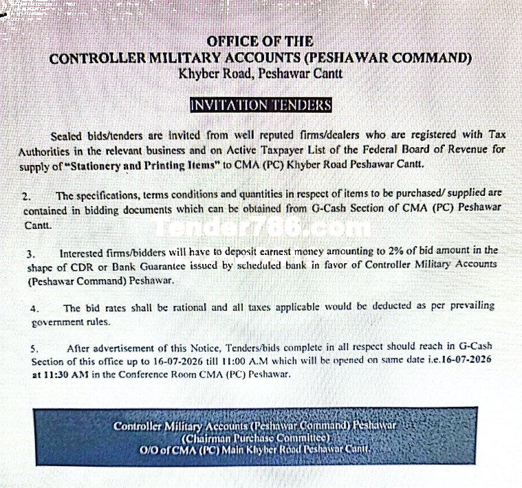 Tender Document
