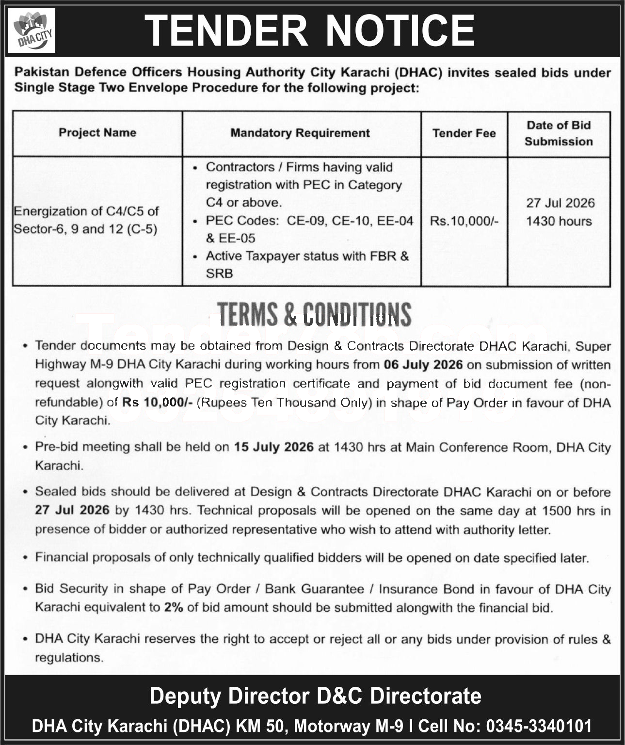 Tender Document