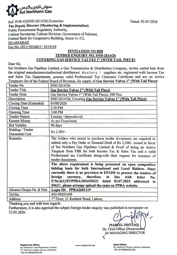 Tender Document