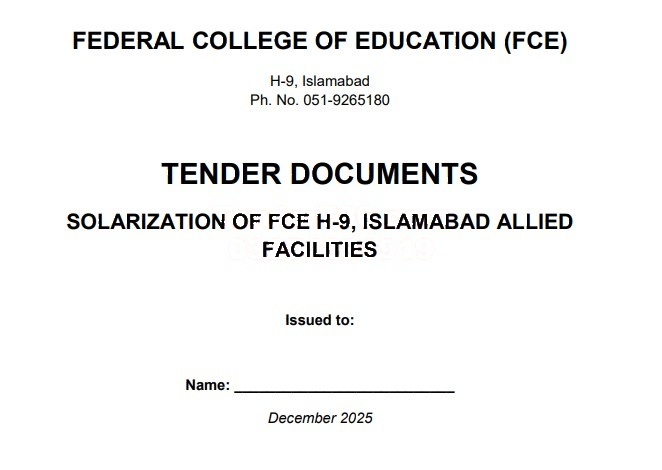 Tender Document