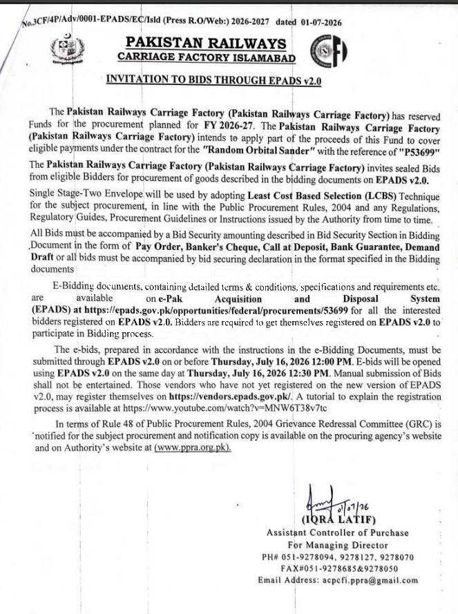Tender Document