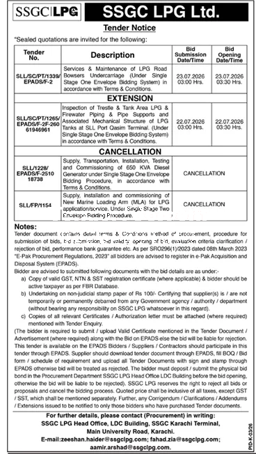 Tender Document