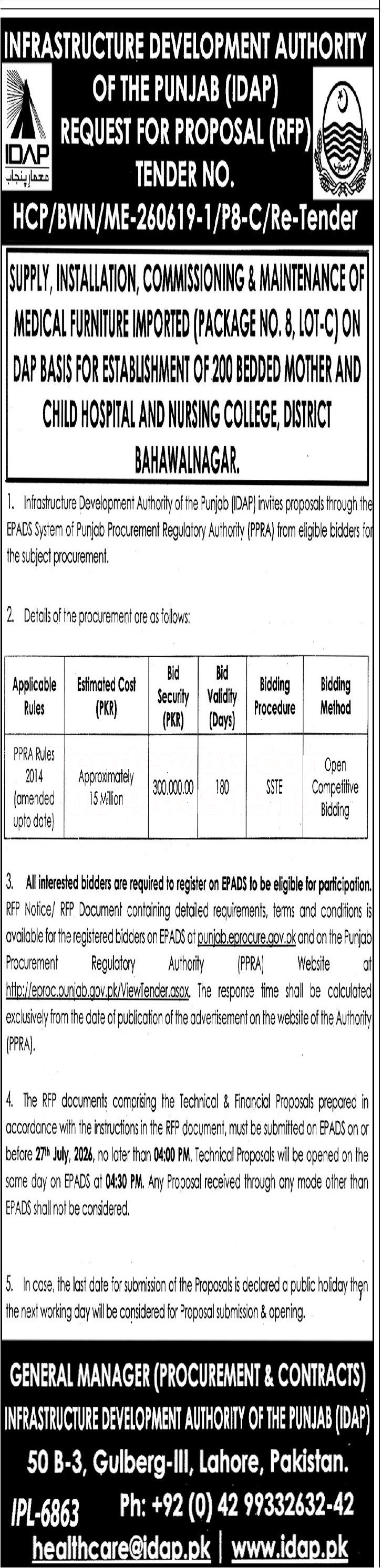 Tender Document