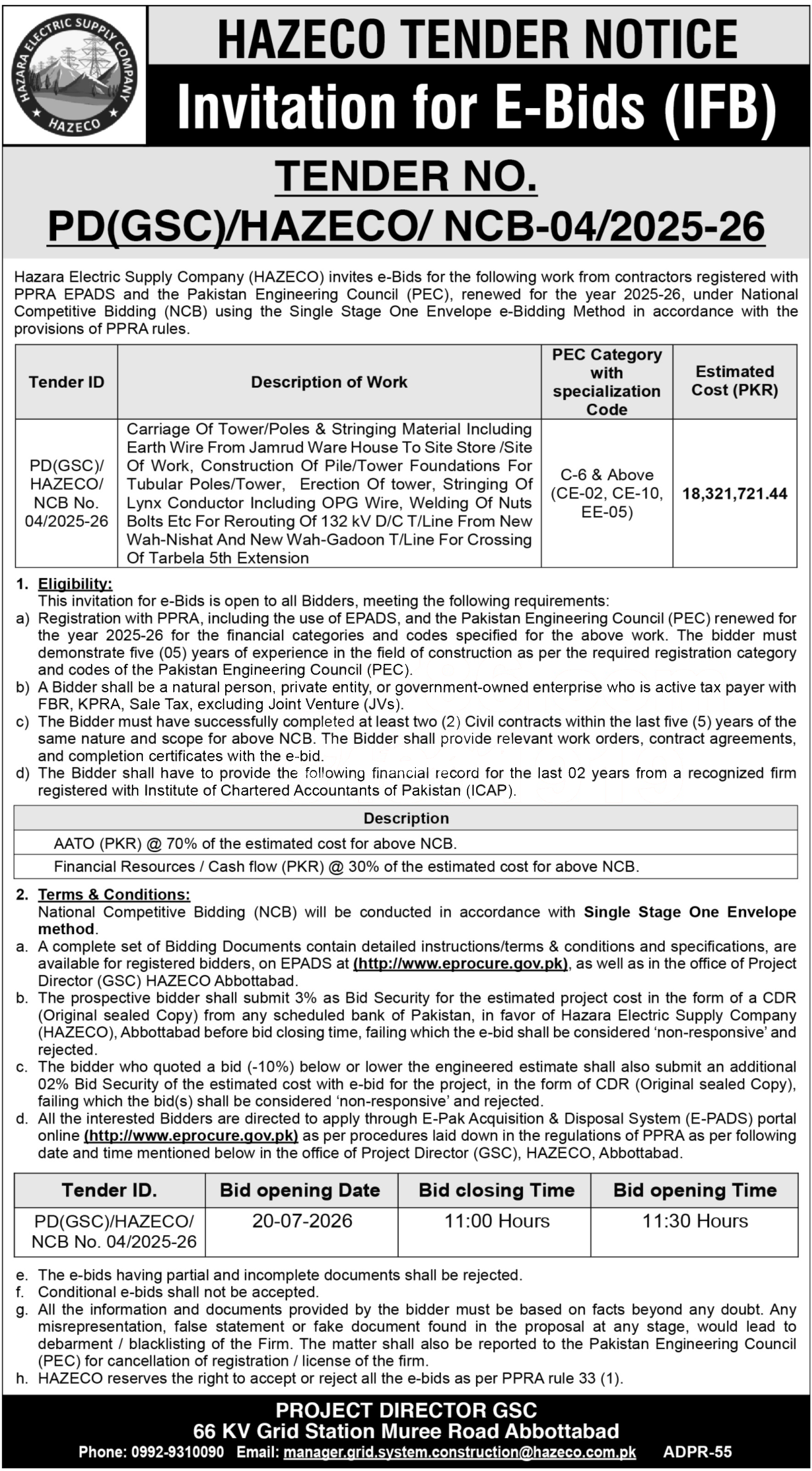 Tender Document